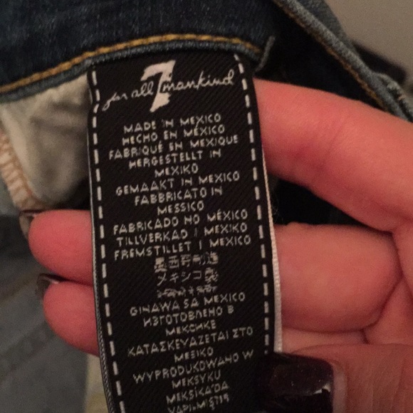 7 for All Mankind Gwenevere Skinny Jeans Inseam 29 - Picture 7 of 7